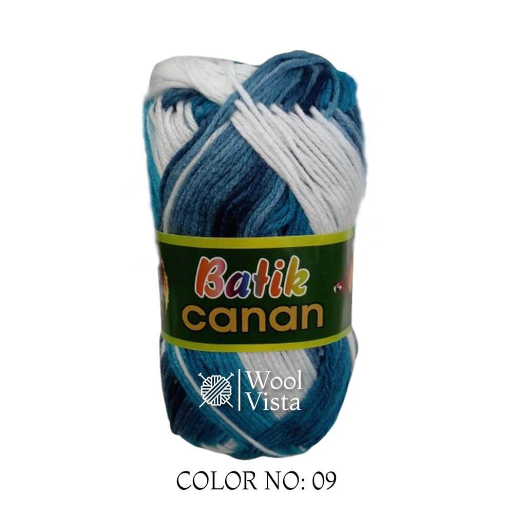 BATIK CANAN - MULTICOLOR YARN BALL (PACK OF 4)