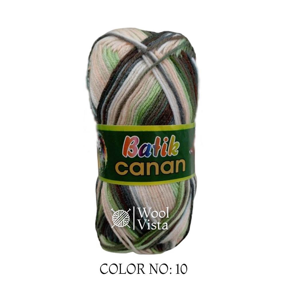 BATIK CANAN - MULTICOLOR YARN BALL (PACK OF 4)