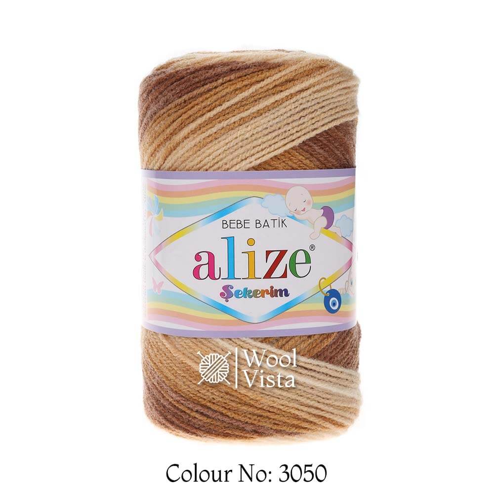 ALIZE SEKERIM BEBE BATIK - YARN BALL