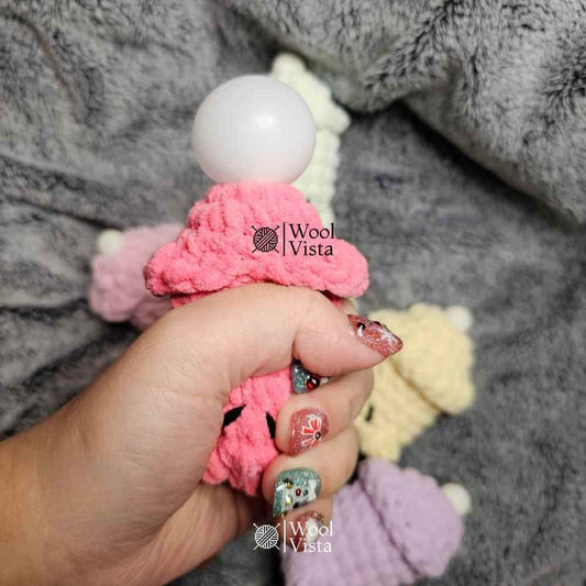 3PCS CROCHET TOY BUBBLE BASE – DIY AMIGURUMI TOY MAKING BASE FOR CROCHET PROJECTS