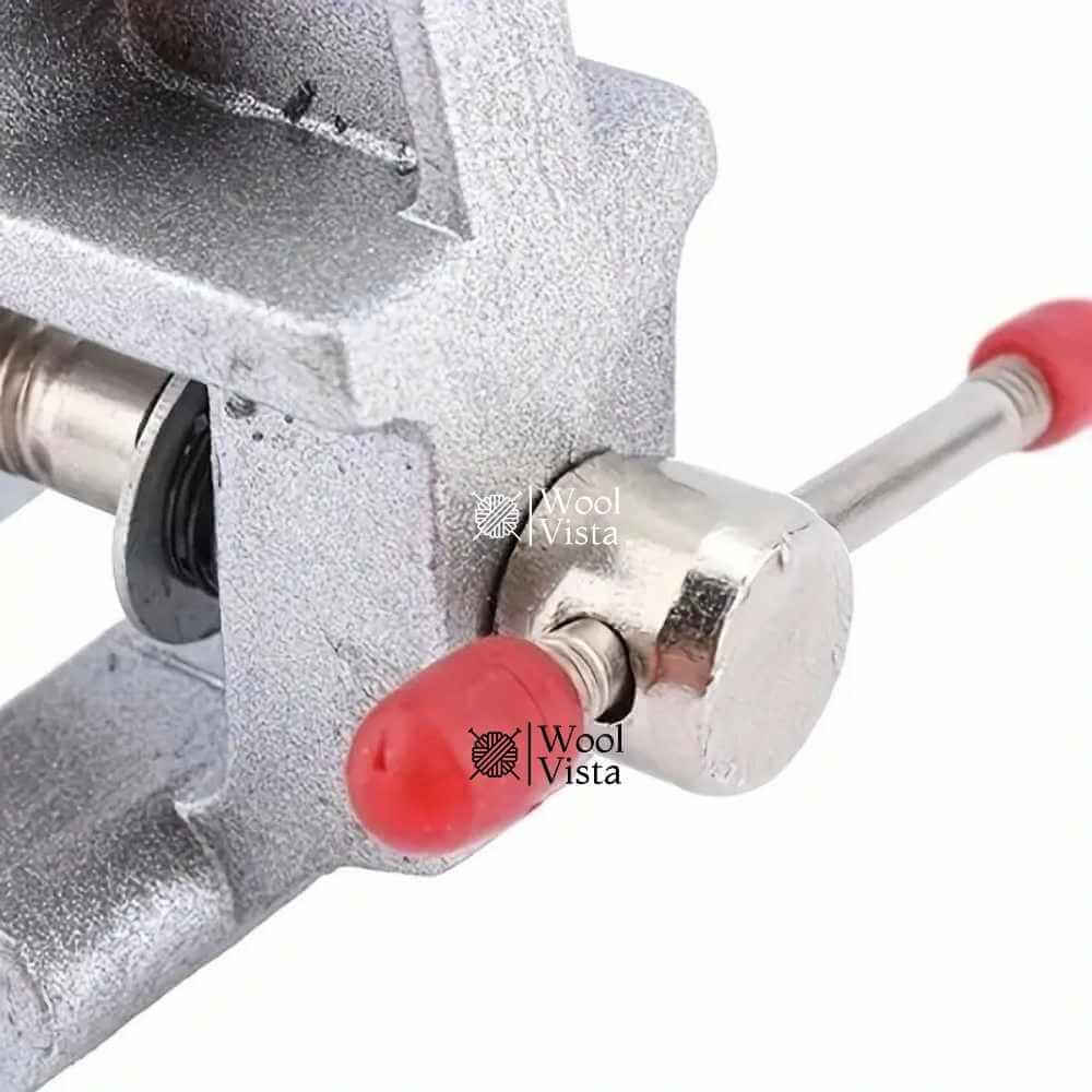ALUMINUM BENCH VISE – 30MM JAW OPENING, PORTABLE CLAMP FOR JEWELRY, WOODWORKING & DIY CRAFTS