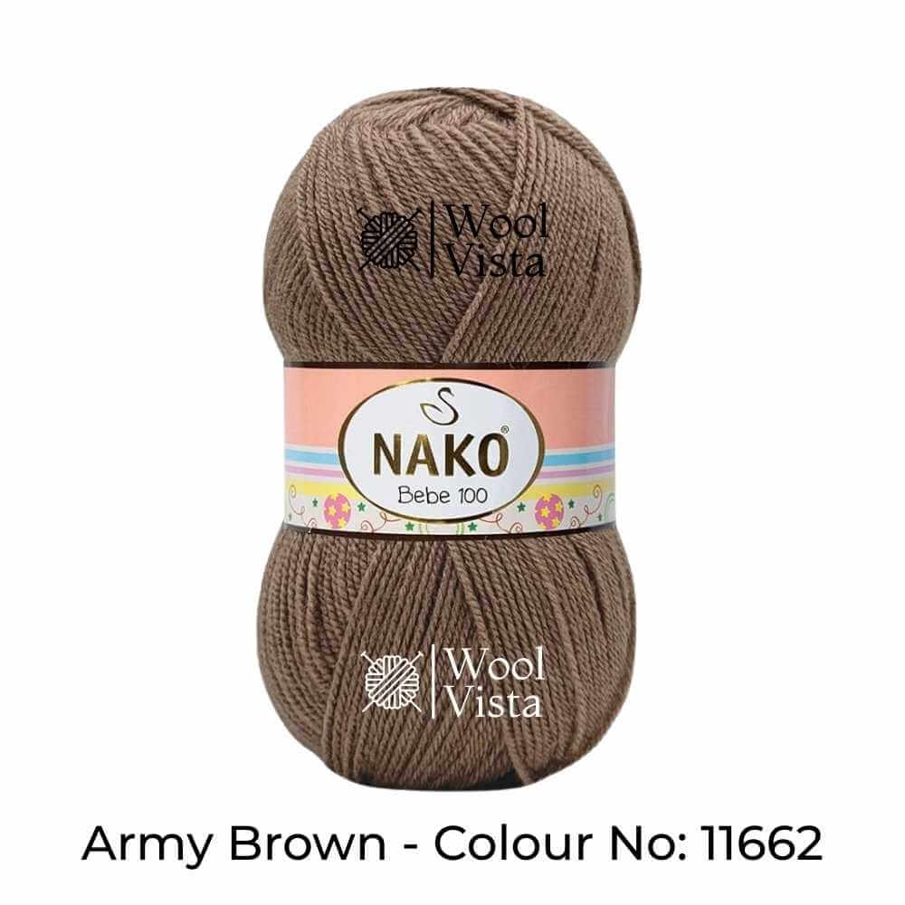 NAKO BEBE 100 - THIN YARN BALL