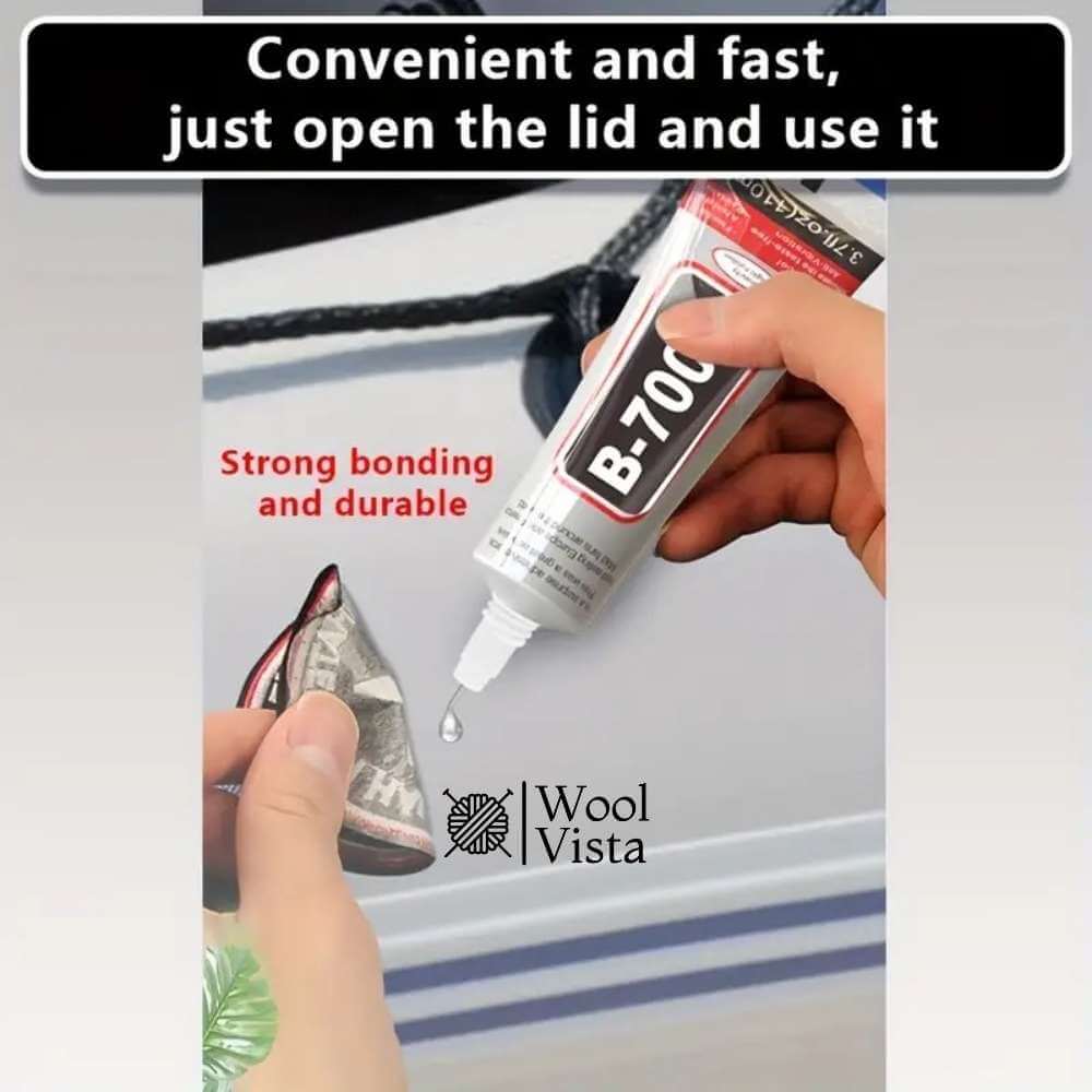 B7000 MULTI-PURPOSE ADHESIVE GLUE FOR JEWELRY AND CRAFTS