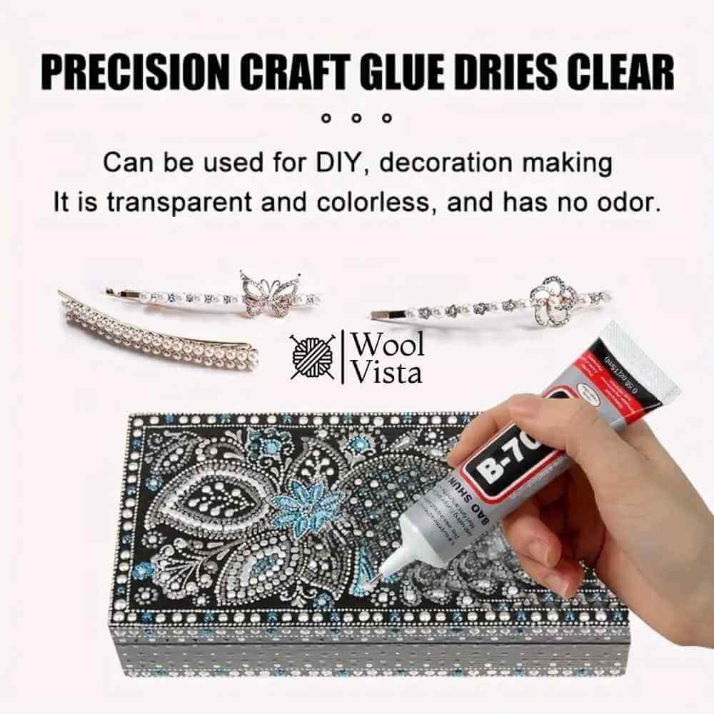 B7000 MULTI-PURPOSE ADHESIVE GLUE FOR JEWELRY AND CRAFTS