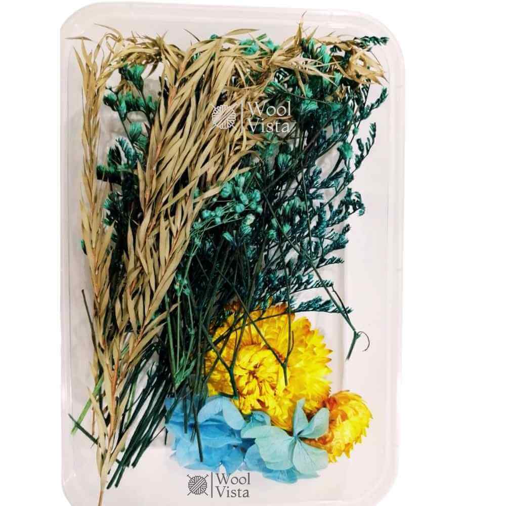 BOX OF NATURAL DRY FLOWERS FOR RESIN ART, CANDLE MAKING, SOAP CRAFTS & DIY DECORATIVE PROJECTS