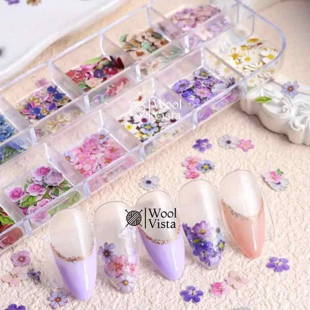 BUTTERFLY & FLORAL EPOXY RESIN CHIPS – MIXED COLOR WOOD PULP FILLERS FOR DIY JEWELRY, RESIN ART, PHONE CASE & KEYCHAIN CRAFTS