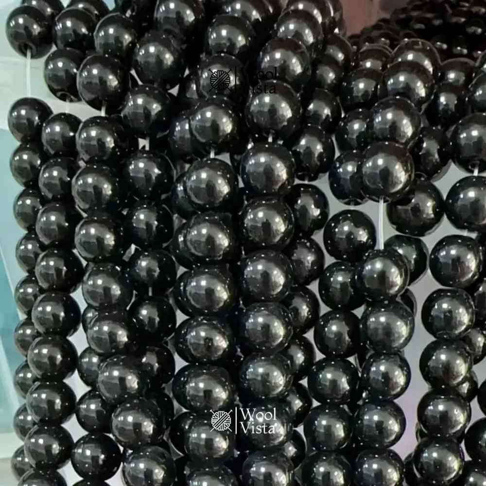 GLASS IMITATION JADE BEADS – 100PCS STRAND FOR DIY JEWELRY MAKING