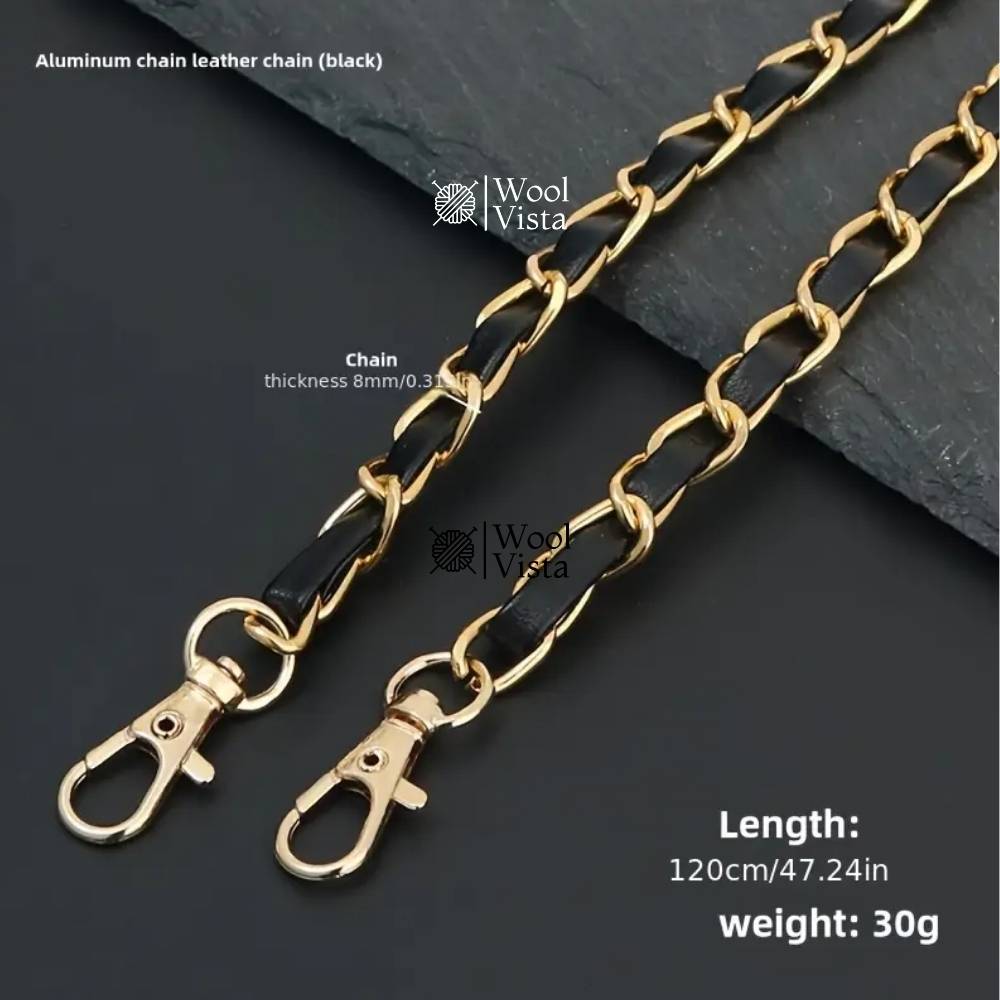METAL CHAIN STRAP FOR HANDBAGS – DURABLE & STYLISH PURSE ACCESSORY