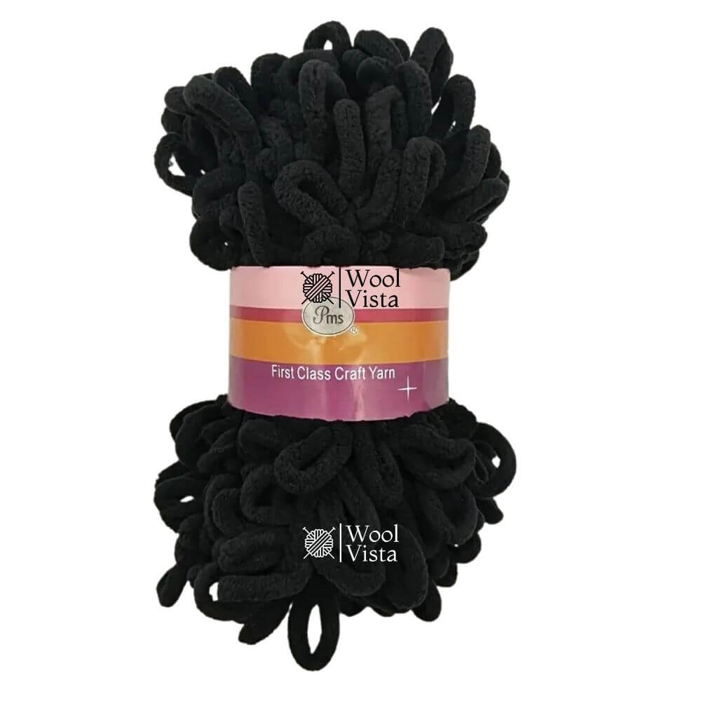 SOFT LOOP YARN BALL – DIY KNITTING YARN FOR SCARVES, BAGS, BLANKETS & CRAFTS
