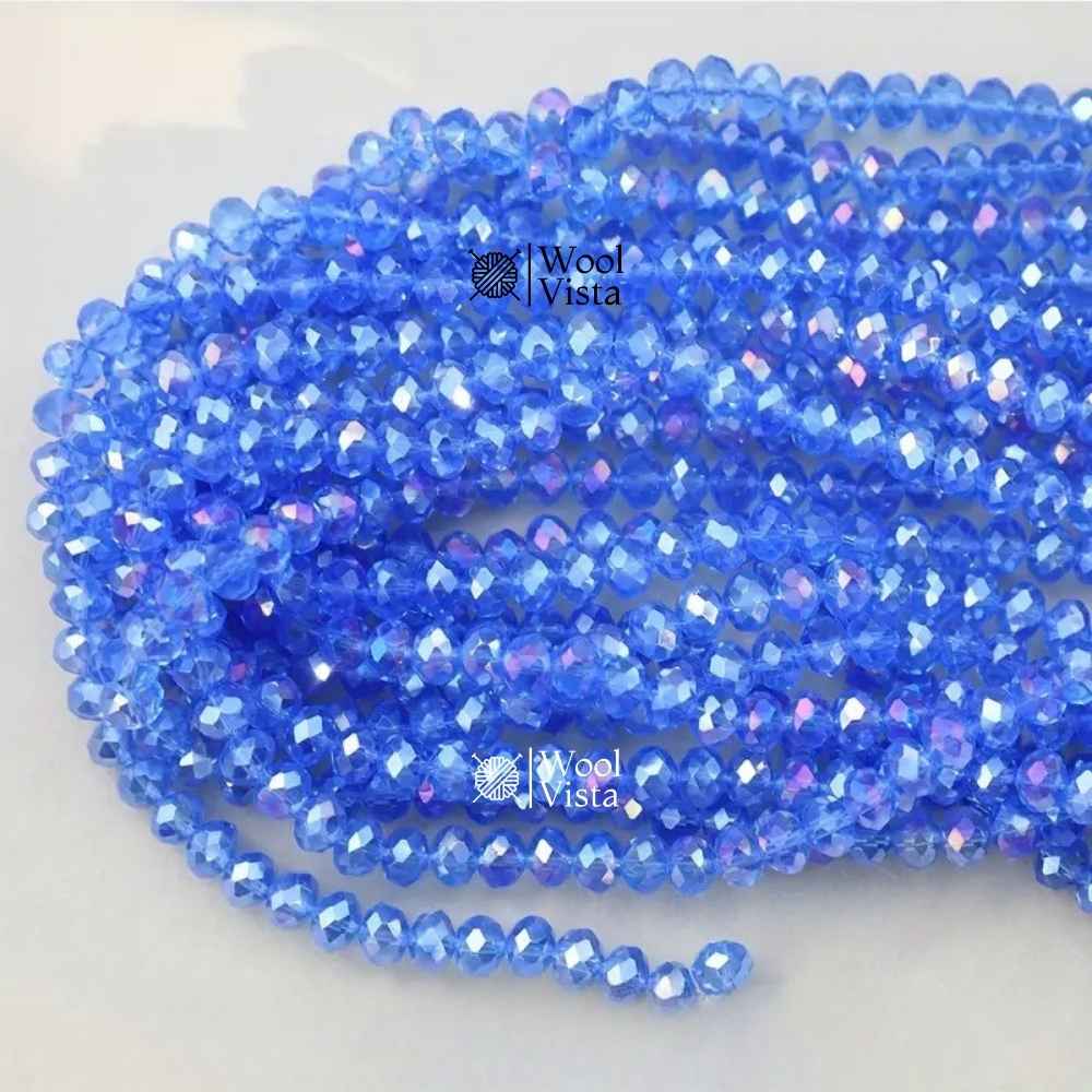 BURST COLOR GLASS FLAT BEADS 8MM – DIY JEWELRY & CRAFT SUPPLIES