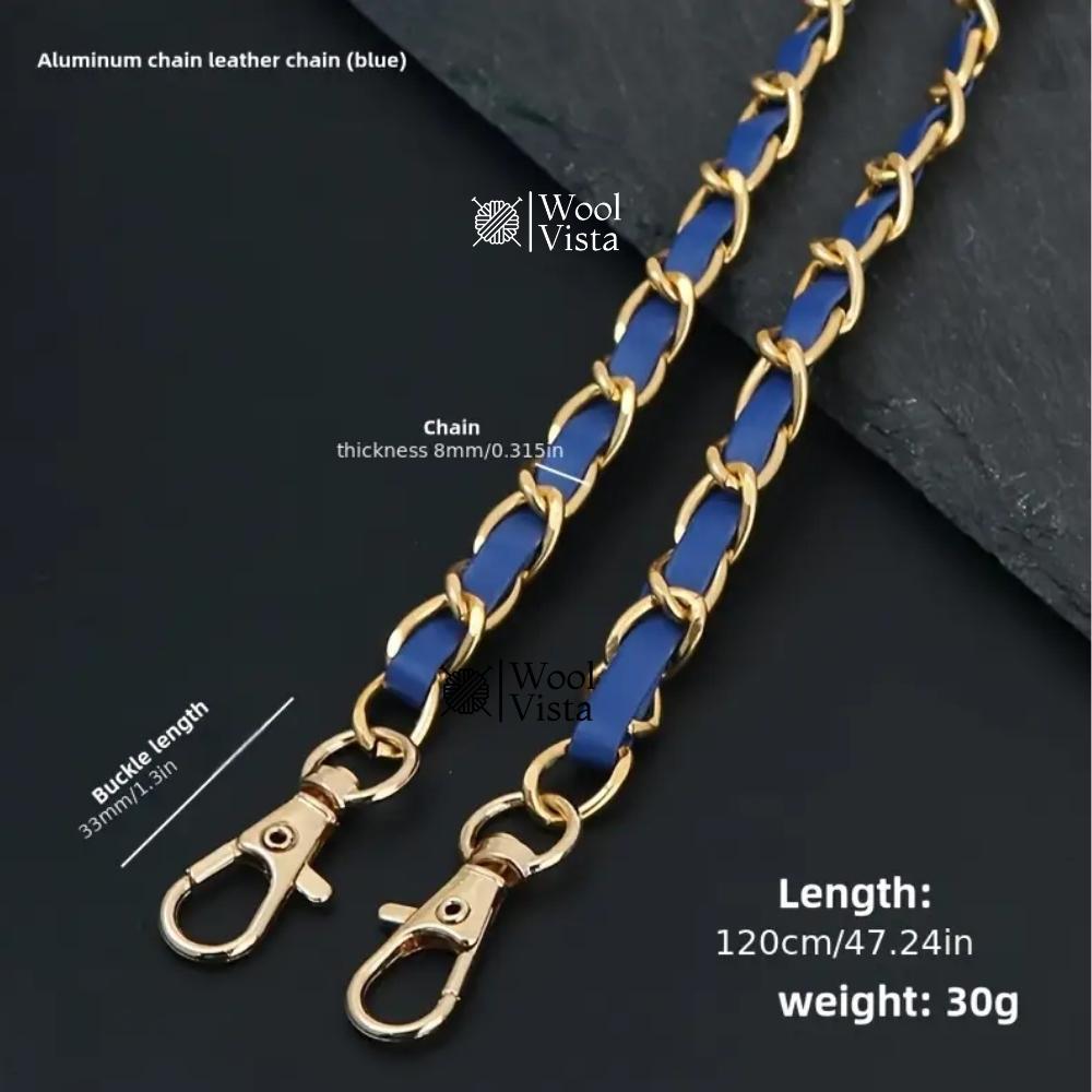 METAL CHAIN STRAP FOR HANDBAGS – DURABLE & STYLISH PURSE ACCESSORY