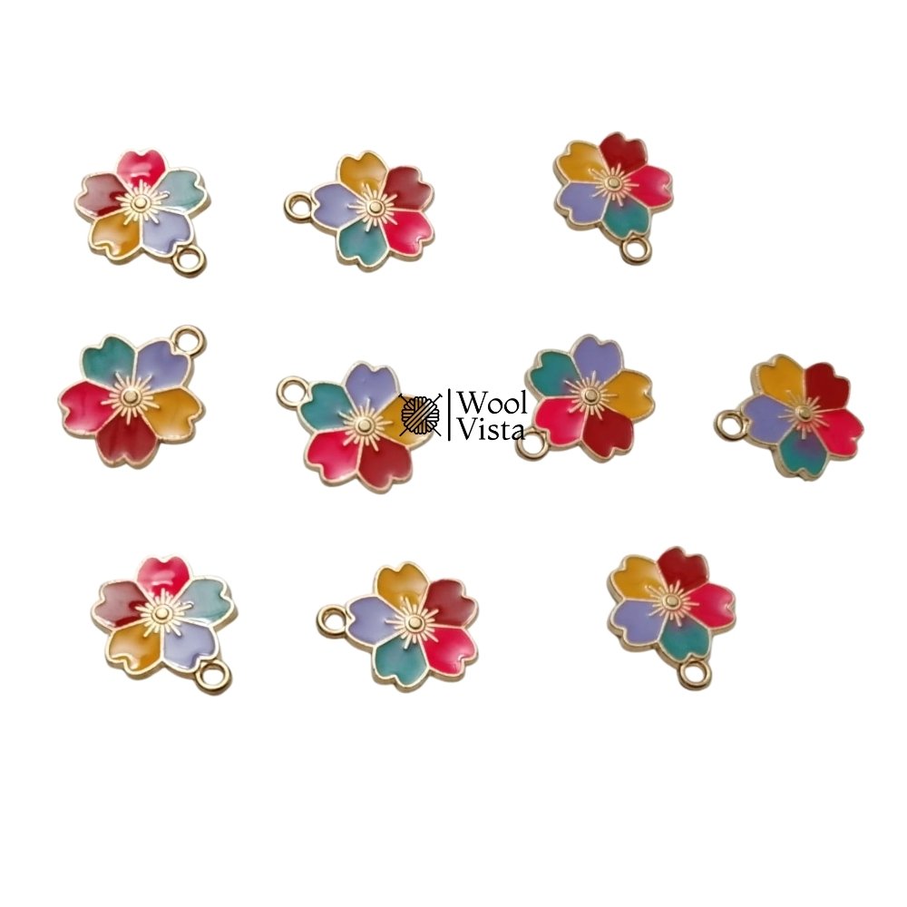 CHARMS SET FOR JEWELRY MAKING & DIY CRAFTING – (PACK OF 10) ASSORTED LARGE CHARMS
