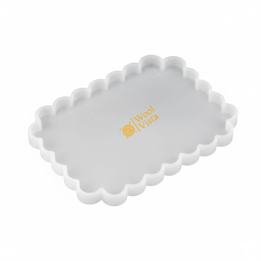 COASTER TRAY SILICONE MOLD – DURABLE EPOXY RESIN MOLD FOR DIY CRAFTS, HOME DECOR & RESIN ART PROJECTS