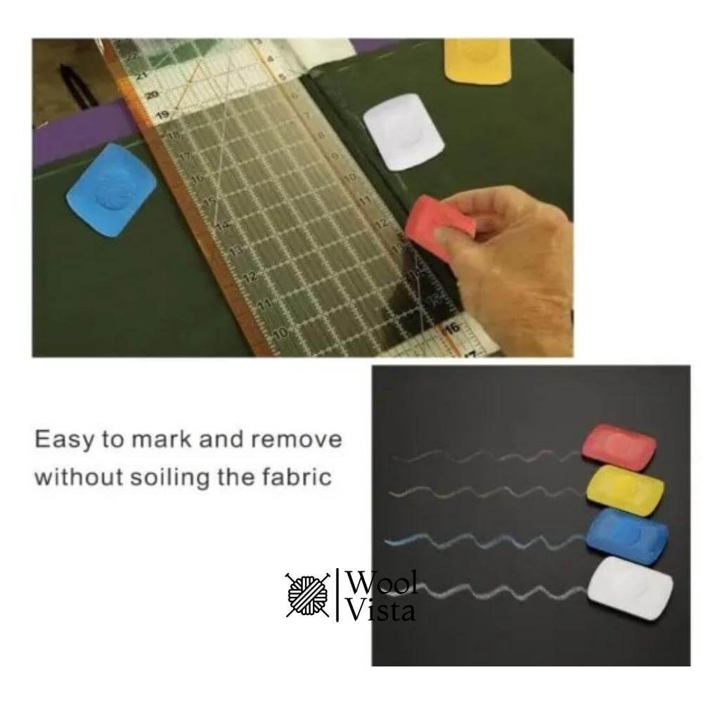 COLOURFUL TAILORING CHALK FOR FABRIC MARKING
