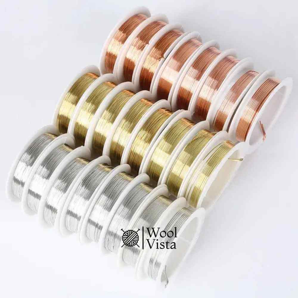 COPPER BEADING WIRE – FOR DIY JEWELRY & CRAFT MAKING