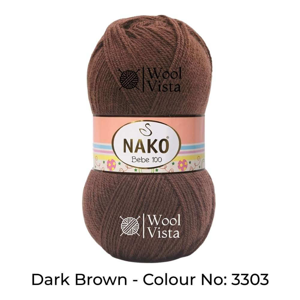 NAKO BEBE 100 - THIN YARN BALL
