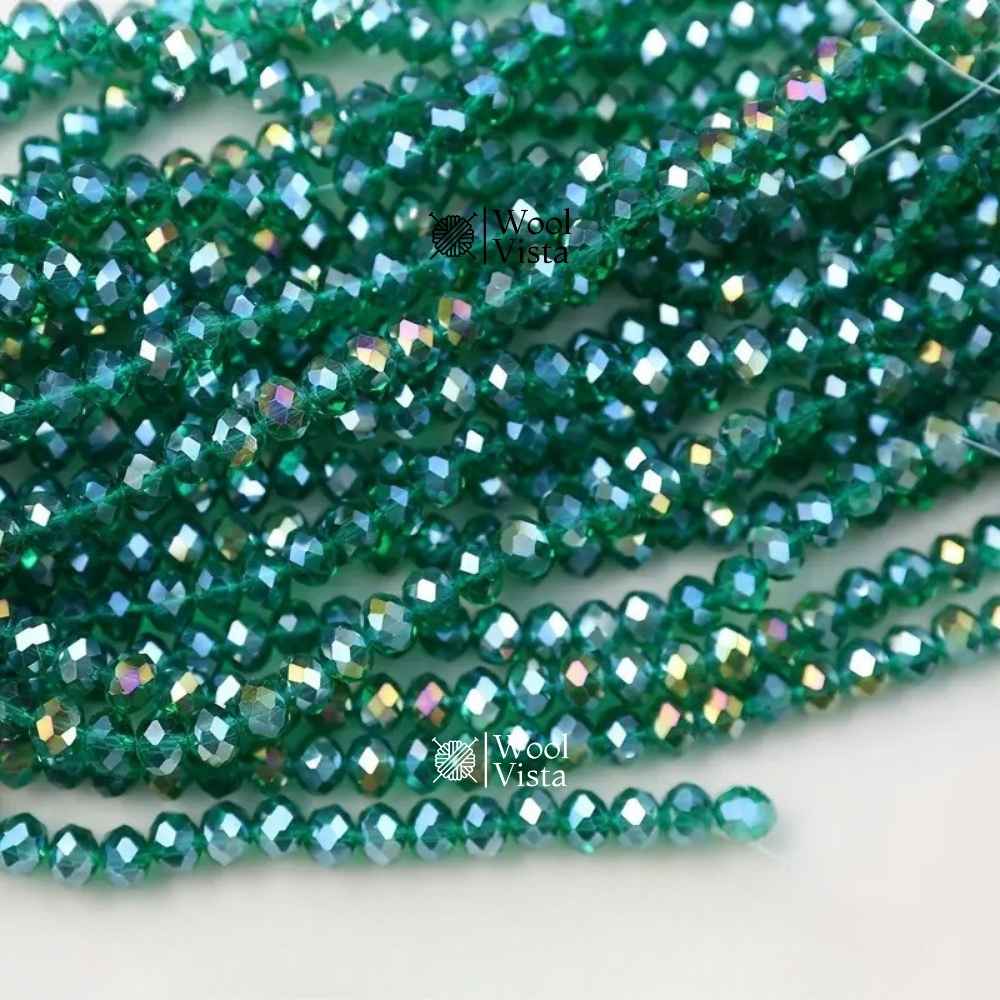 BURST COLOR GLASS FLAT BEADS 8MM – DIY JEWELRY & CRAFT SUPPLIES