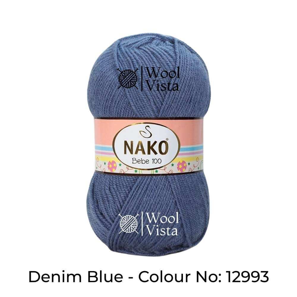 NAKO BEBE 100 - THIN YARN BALL