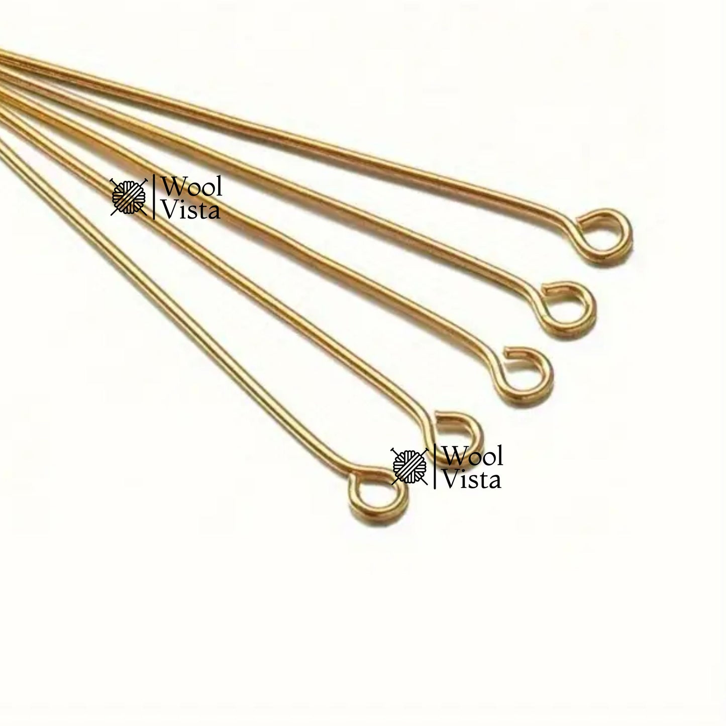 EYE NAILS (100 PCS, 2CM × 0.3CM) – METAL SCREW EYE PINS FOR DIY JEWELRY MAKING, NECKLACES & BRACELET BEADING SUPPLIES