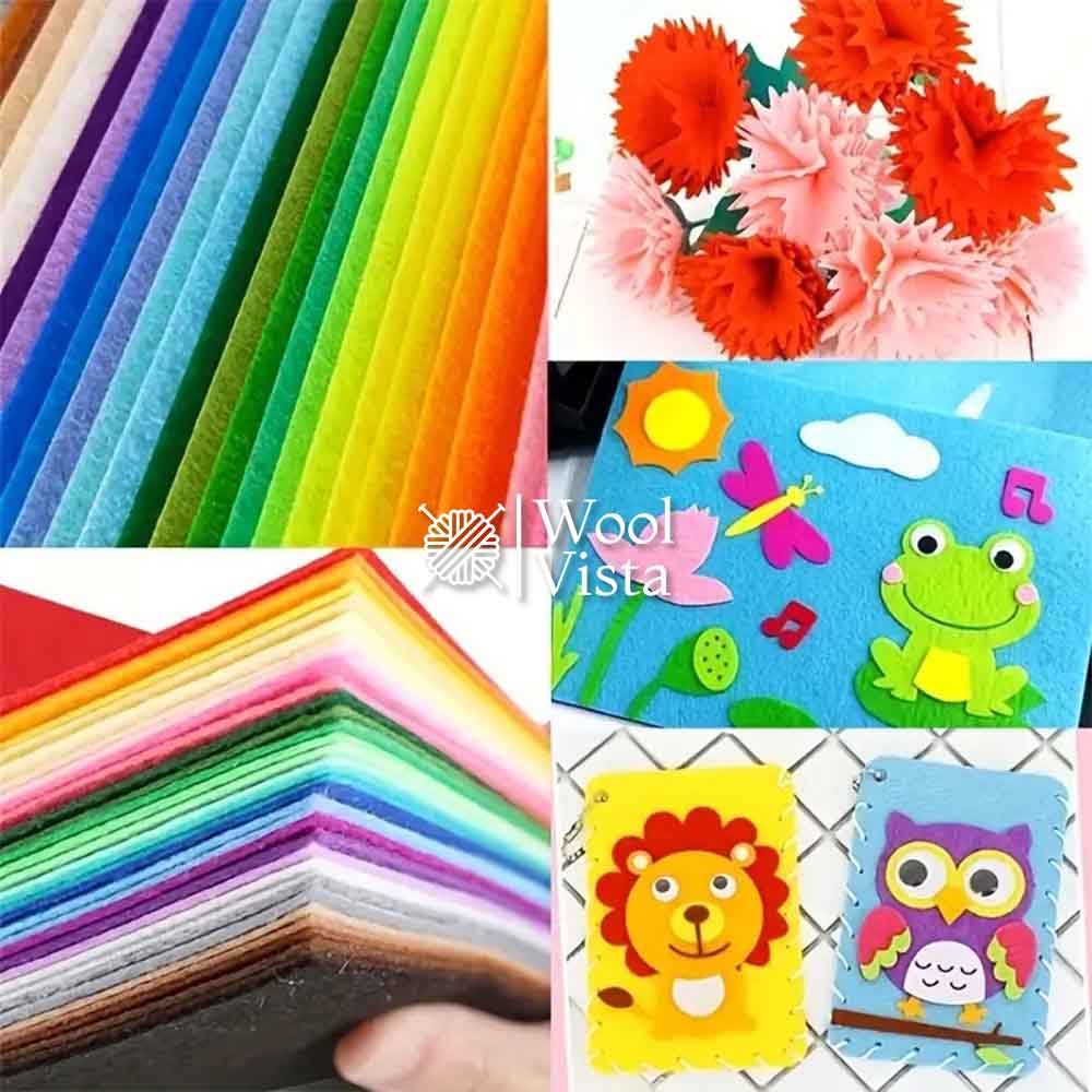 FELT FABRIC SOFT FELT SHEETS - (1 SHEET)