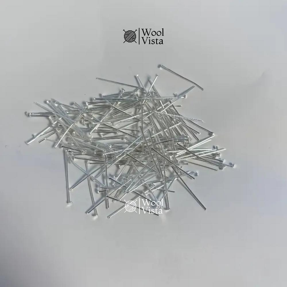 FLAT HEAD & EYE PINS FOR DIY JEWELLERY MAKING