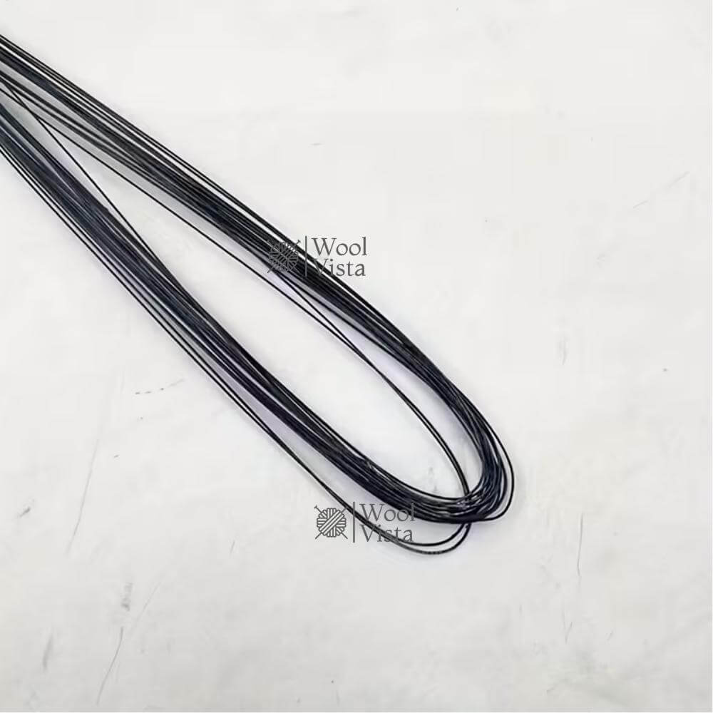 GAUGE FINE IRON WIRE – 0.6MM THICK, 24-31 INCHES LONG FOR HANDMADE FLORAL ART, LEAF VEIN BRANCHES, ROSE SHAPING & DIY CRAFT PROJECTS