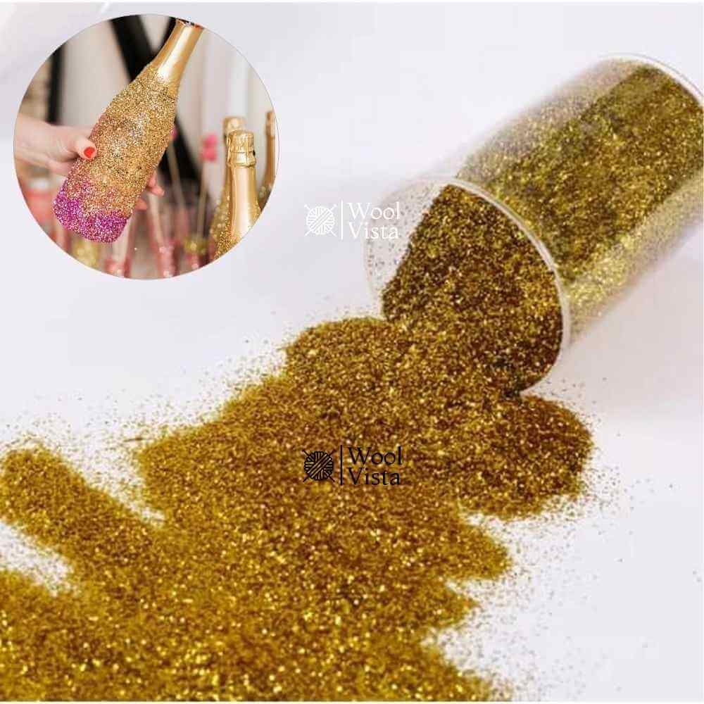 GLITTER BOTTLES SET – 12 PCS HOLOGRAPHIC GLITTER FOR ART, CRAFT & RESIN DECORATION