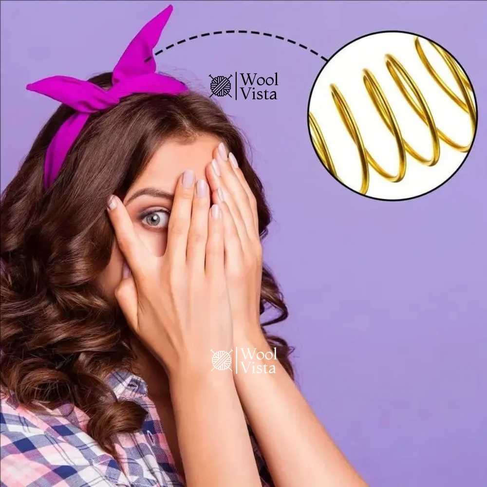 GOLDEN ALUMINUM CRAFT WIRE - THICK FLEXIBLE DIY WIRE