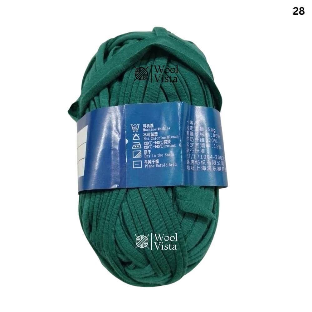 SOFT T-SHIRT YARN - PLAIN COLORS