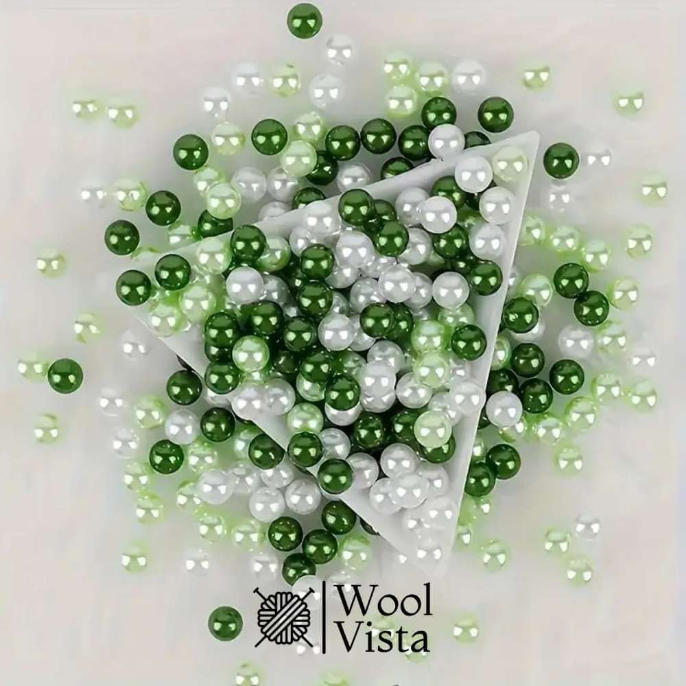ACRYLIC ROUND BEADS WITH HOLES