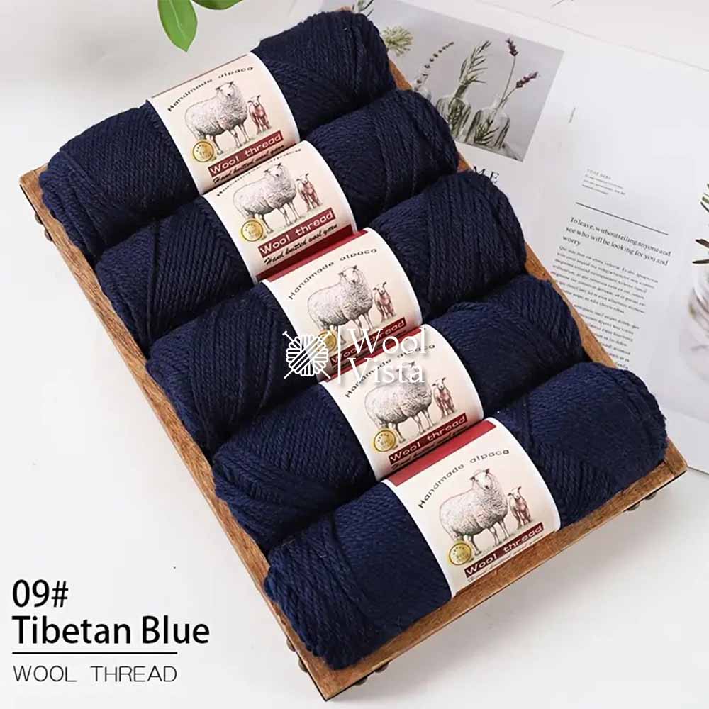 IMPORTED MERINO WOOL - 95% WOOL 5% ACRYLIC (PACK OF 5)