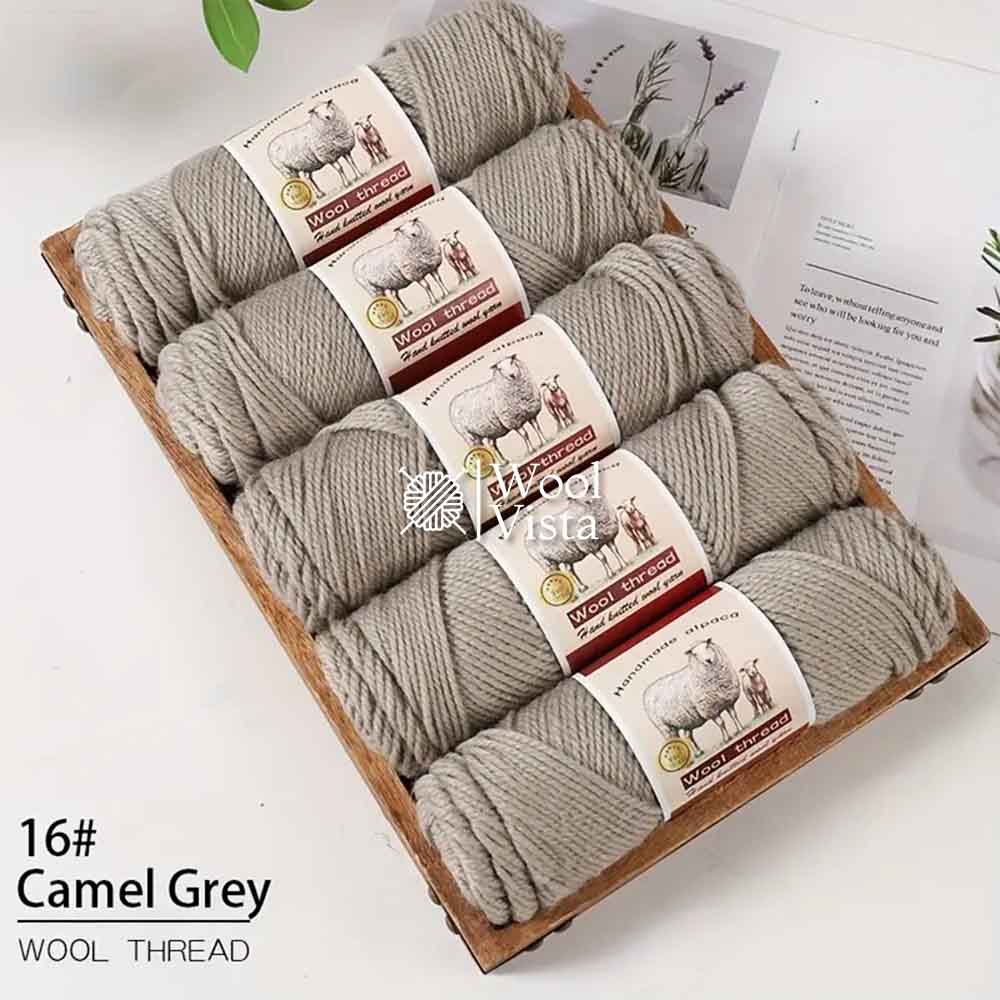 IMPORTED MERINO WOOL - 95% WOOL 5% ACRYLIC (PACK OF 5)