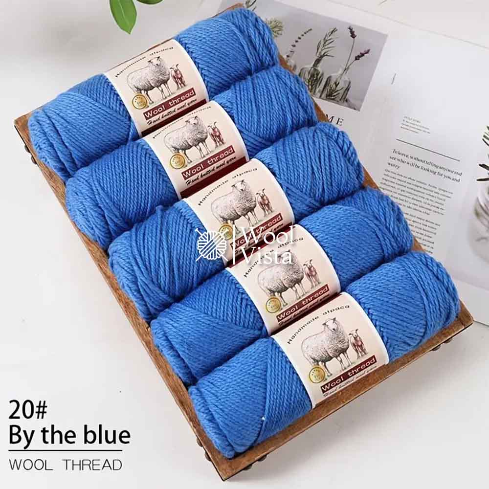 IMPORTED MERINO WOOL - 95% WOOL 5% ACRYLIC (PACK OF 5)