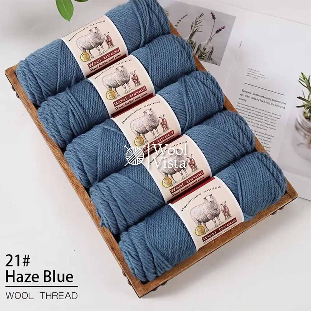 IMPORTED MERINO WOOL - 95% WOOL 5% ACRYLIC (PACK OF 5)