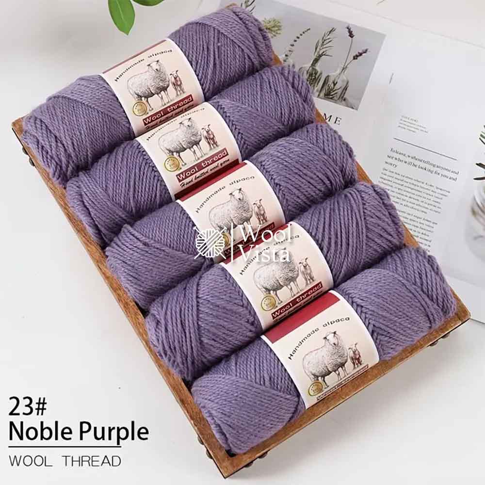 IMPORTED MERINO WOOL - 95% WOOL 5% ACRYLIC (PACK OF 5)