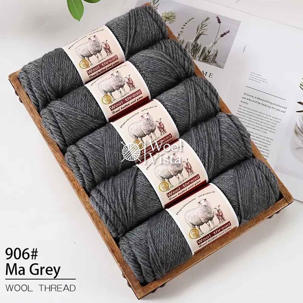 IMPORTED MERINO WOOL - 95% WOOL 5% ACRYLIC (PACK OF 5)