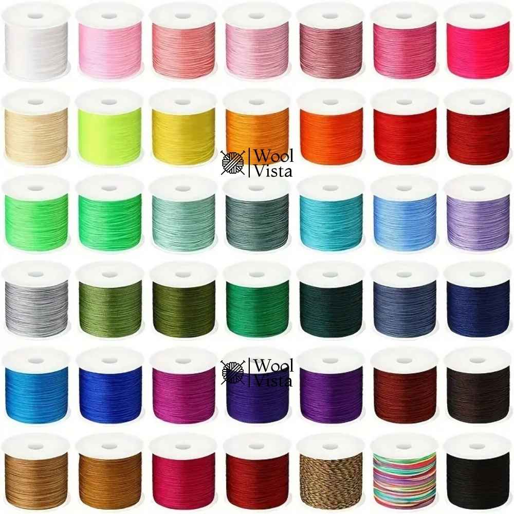 IMPORTED NYLON CORD FOR MAKING BRACELETS AND DIY PROJECTS