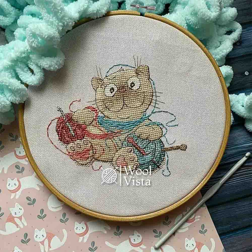 ROUND BAMBOO EMBROIDERY HOOPS (1 PIECE)