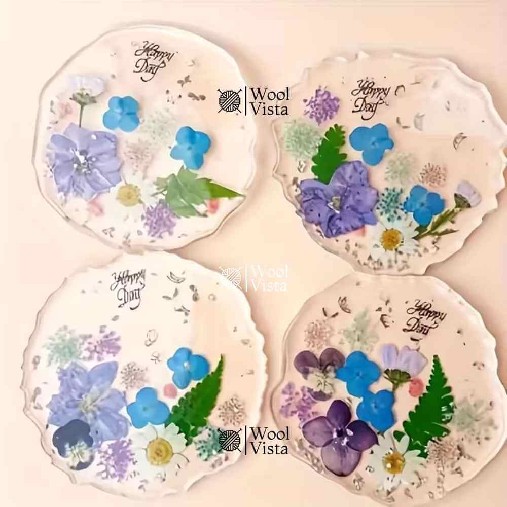 LARGE ROUND GEODE RESIN TRAY MOLD – IRREGULAR SILICONE SERVING & COASTER MOLD FOR DIY ART & HOME DECOR