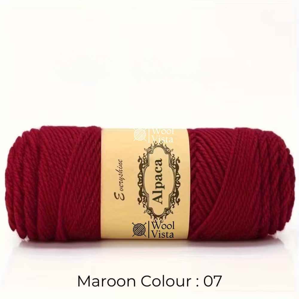 LUXURY ALPACA PURE WOOL - IMPORTED YARN BALL