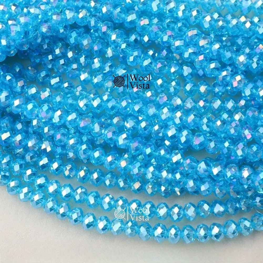 BURST COLOR GLASS FLAT BEADS 8MM – DIY JEWELRY & CRAFT SUPPLIES