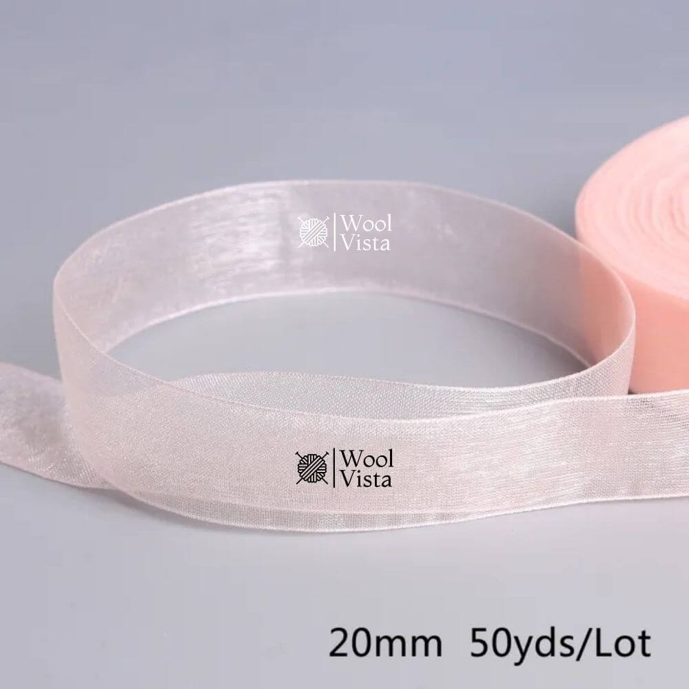 ORGANZA RIBBONS – DECORATIVE RIBBON FOR GIFT WRAPPING, CRAFTS & PARTY DECOR