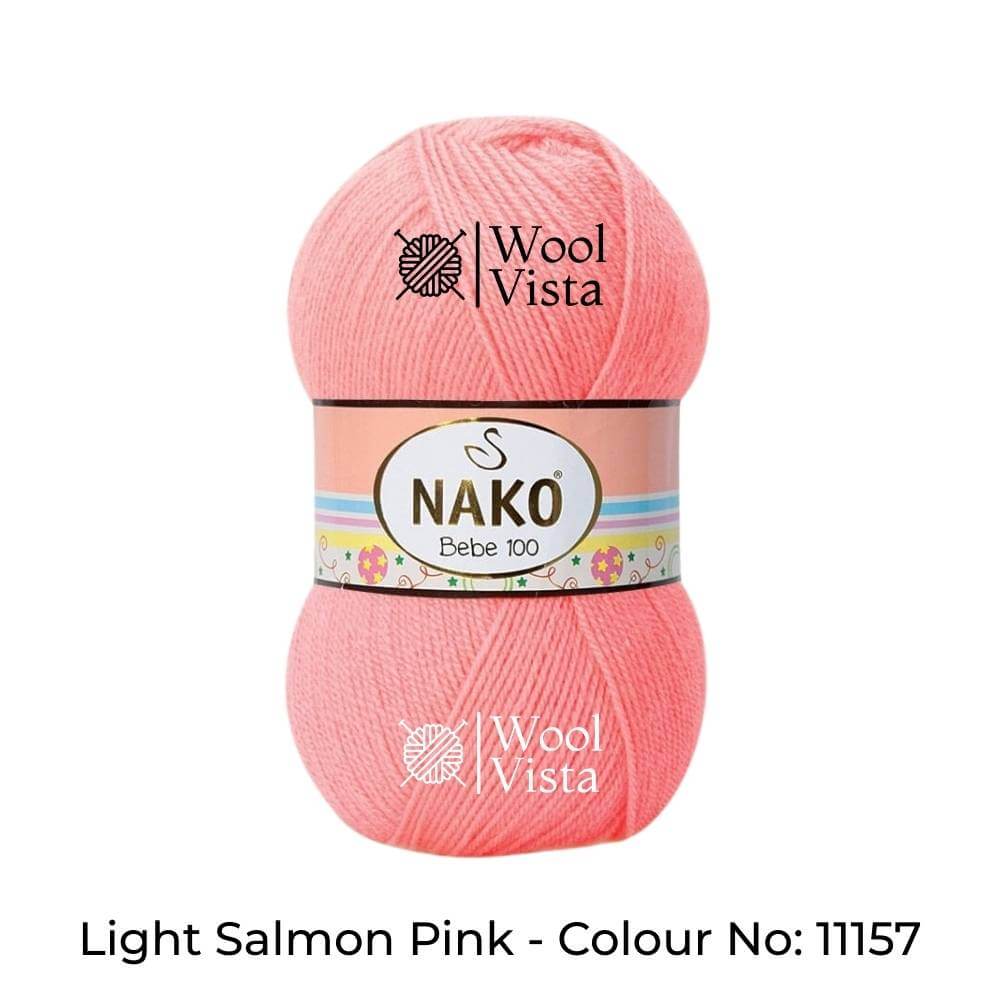 NAKO BEBE 100 - THIN YARN BALL