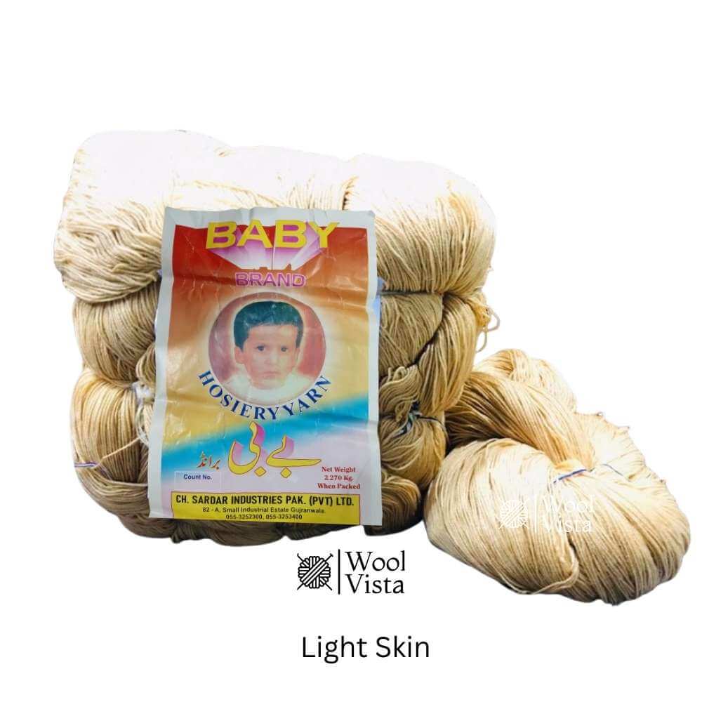 FINEST SOFT CROCHET YARN 3 PLY HANK - FOR KNITTING & CRAFTING