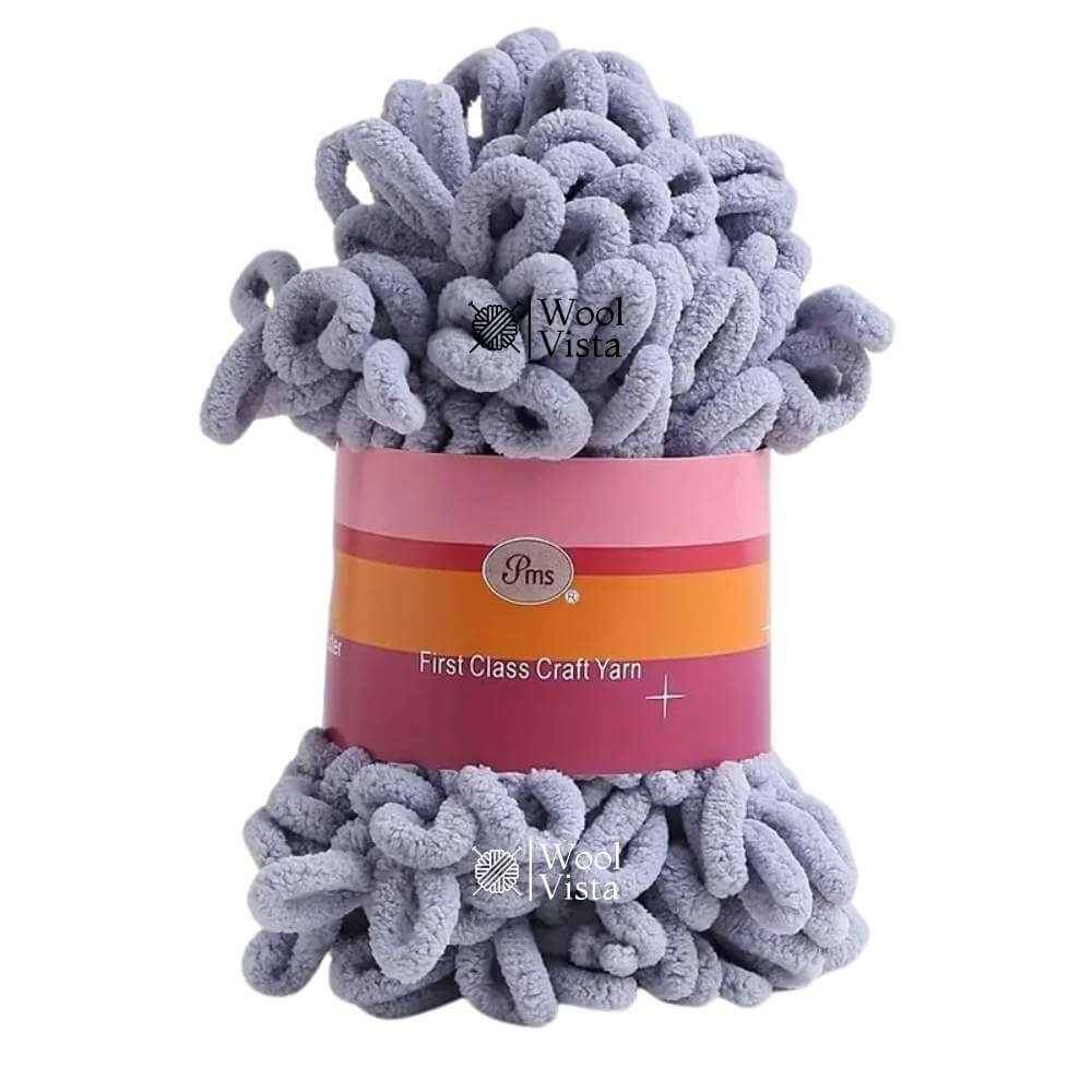 SOFT LOOP YARN BALL – DIY KNITTING YARN FOR SCARVES, BAGS, BLANKETS & CRAFTS