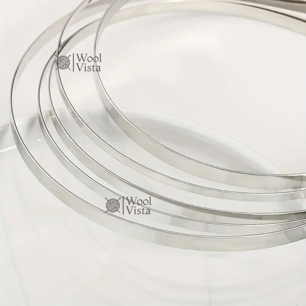 METAL HEADBAND BASES (PAIR) – PLAIN DIY ACCESSORIES FOR WOMEN’S FASHION HEADBAND MAKING