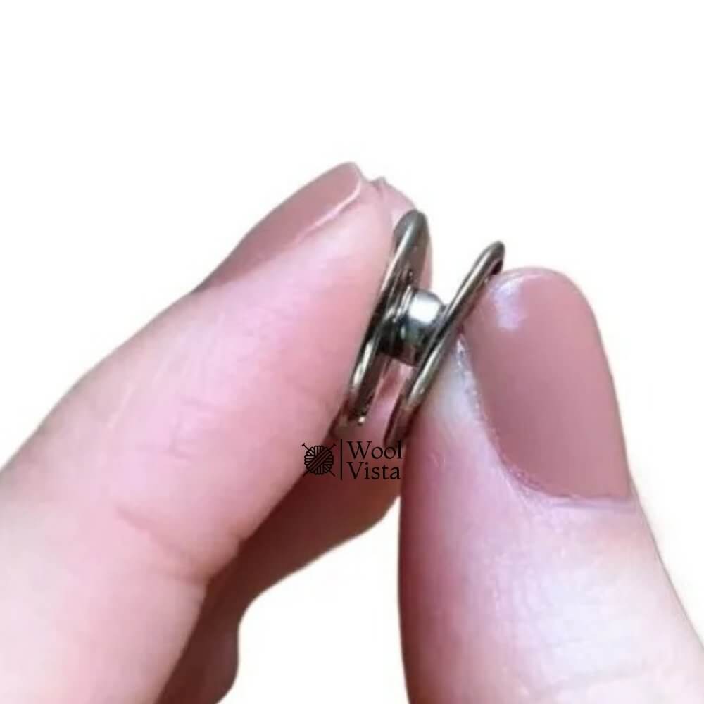 METAL BRASS TICH BUTTONS – DURABLE SEW-ON SNAP FASTENERS