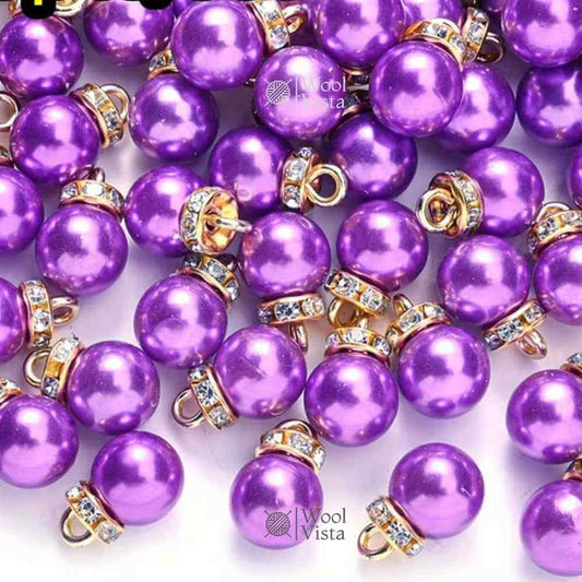 MULTICOLOR ACRYLIC ROUND SPACER BEADS WITH RHINESTONE CHARMS – 50 PCS (10X15MM) FOR DIY JEWELRY MAKING, BRACELETS & NECKLACE CRAFTING