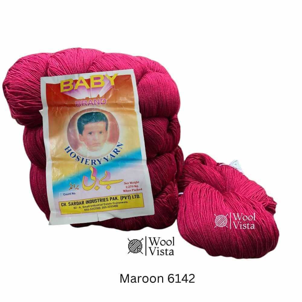 FINEST SOFT CROCHET YARN 3 PLY HANK - FOR KNITTING & CRAFTING