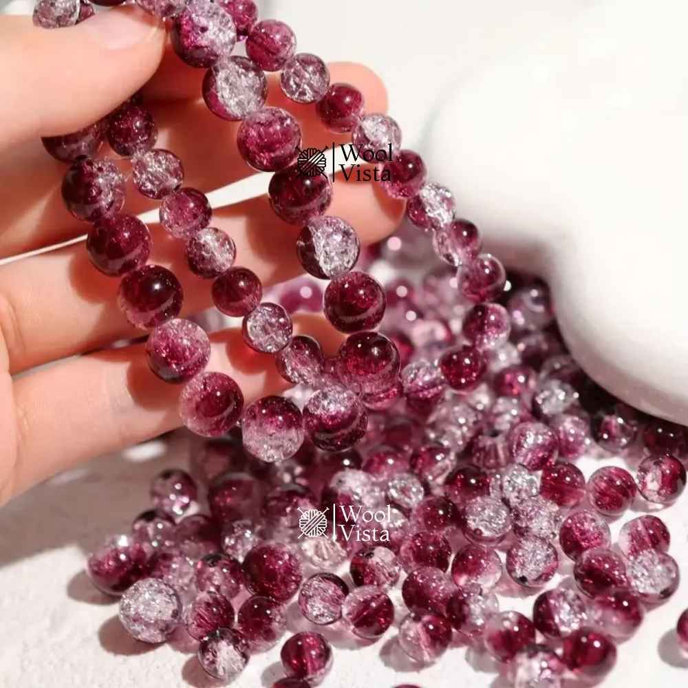BURST COLOR GLASS FLAT BEADS 8MM – DIY JEWELRY & CRAFT SUPPLIES
